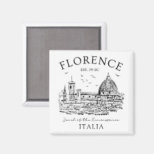 Florenz Italien – Firenze italienisches Souvenir Magnet