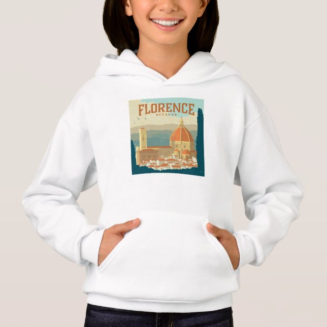 Florenz, Italien Hoodie (Vorderseite)