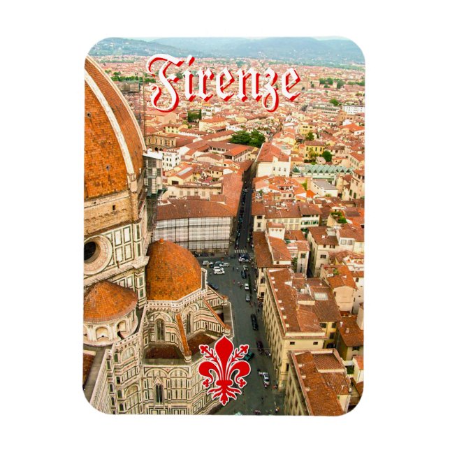 Florenz, Italien - Il Duomo di Firenze Magnet (Vertikal)