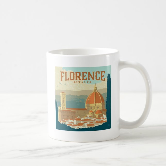 Florenz, Italien Kaffeetasse (Rechts)