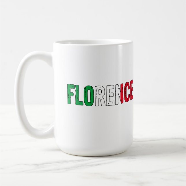 Florenz Italien Kaffeetasse (Links)