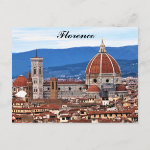 Florenz Italien Kathedrale Italienische Reise Postkarte
