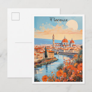 Florenz Italien Kunst Reise Postkarte