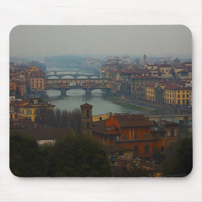 Florenz, Italien Mousepad (Vorne)
