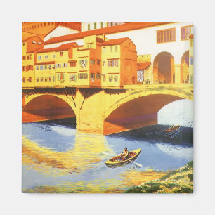 Florenz Italien Ponte Vecchio Bridge Magnet
