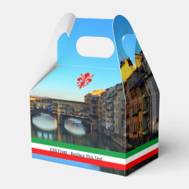 Florenz, Italien | Ponte Vecchio Hochzeit Geschenkschachtel