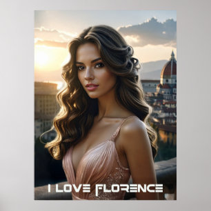 FLORENZ - ITALIEN POSTER