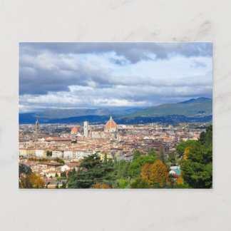 Florenz, Italien Postkarte