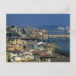 Florenz, Italien Postkarte