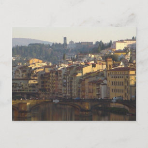 Florenz, Italien Postkarte
