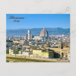 Florenz, Italien Postkarte