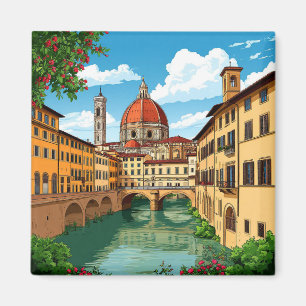 Florenz Italien Reise Andenken Für Stadt Sammler Magnet