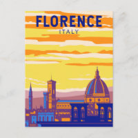 Florenz Italien Reisen Kunst Vintag