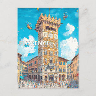 Florenz Italien Reisen Postkarte