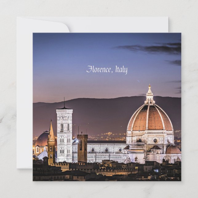 Florenz, Italien - Stadtbild (Vorderseite)