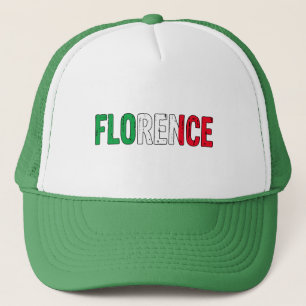 Florenz Italien Truckerkappe