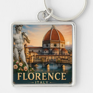 🧲 Florenz Italien Urlaub Andenken Für Reisende Schlüsselanhänger