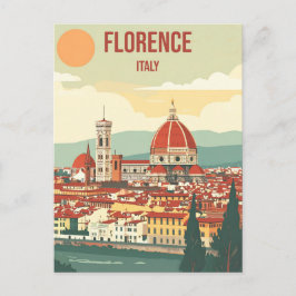 Florenz Italien Vintage Postkarte