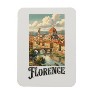 Florenz Italien Vintage Reise Magnet