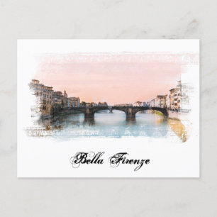 ** Florenz Italienische Sprache Firenze Italia AP1 Postkarte