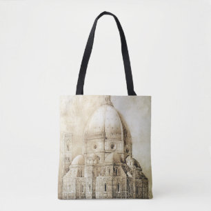 Florenz-Kathedrale vom Osten, 'von den Fragmenten