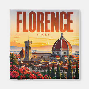🌺 Florenz Moderne Skyline Stadtstil 🌺 Magnet