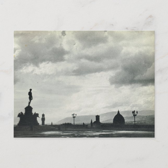 Florenz, Piazzale Michelangelo Postkarte (Vorderseite)