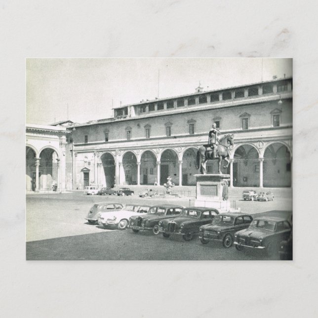 Florenz, S.Annuziata Postkarte (Vorderseite)