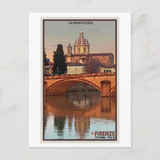 Florenz - San Frediano in Cestello Postkarte (Vorderseite)