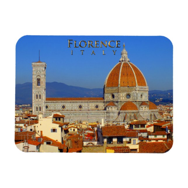 Florenz - Santa Maria del Fiore Magnet (Horizontal)