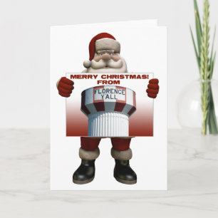 Florenz Sie Sankt-Weihnachtskarte Feiertagskarte