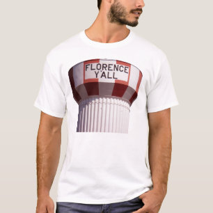 Florenz Sie Wasser-Turm-helle FarbT - Shirt
