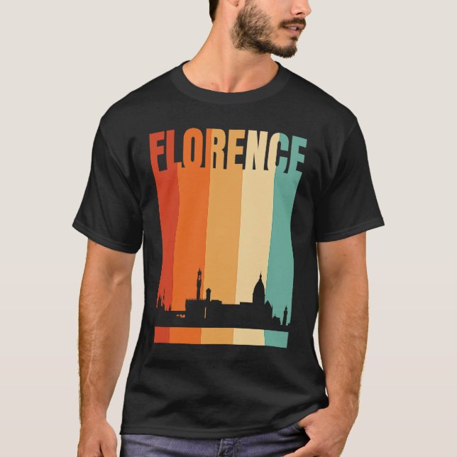Florenz Skyline T-Shirt (Vorderseite)
