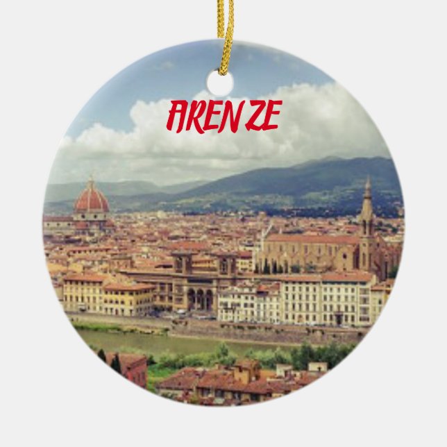 Florenz Toskana Weihnachtsschmuck (Vorne)