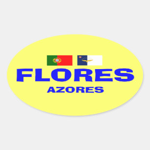 Flores Azores Sticker