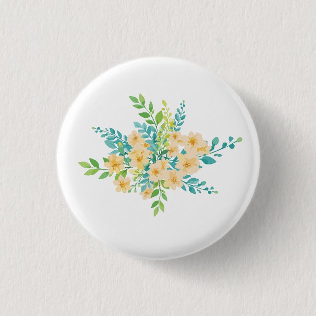 "Flores del campo" Button (Vorderseite)