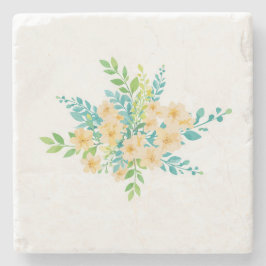 "Flores del campo" Steinuntersetzer