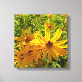 Flores en mi hierbas " Blume in meinem Unkraut " Leinwanddruck