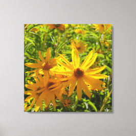 Flores en mi hierbas " Blume in meinem Unkraut " Leinwanddruck