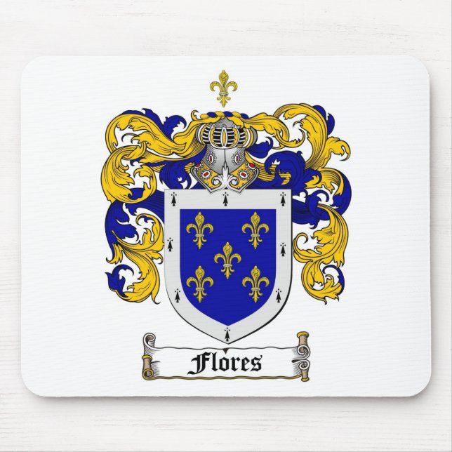FLORES-FAMILIENWAPPEN - FLORES-WAPPEN MOUSEPAD (Vorne)