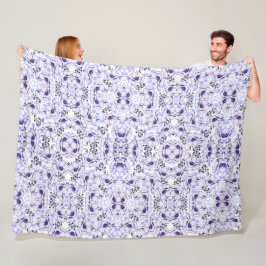 Flores Flutuantes Fleecedecke