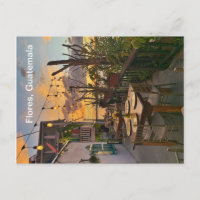 Flores, Guatemala Postcard