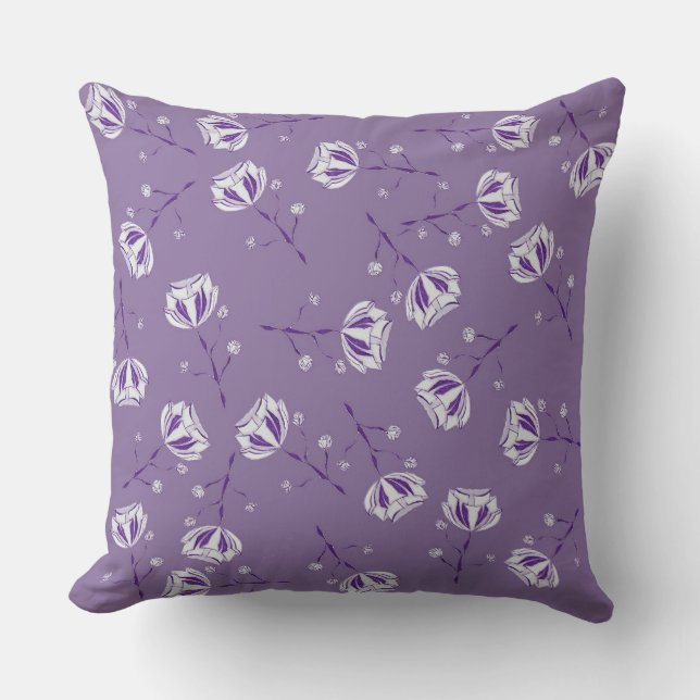 Flores Violeta Kissen (Vorderseite)