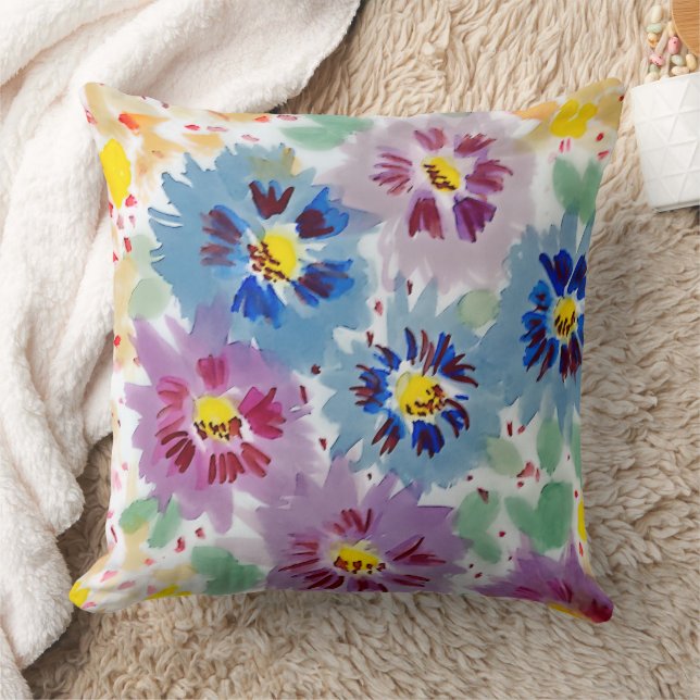 Flores violetas  kissen (Decke)