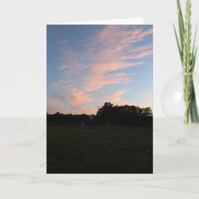 Florescent Sky Karte (Vorderseite)
