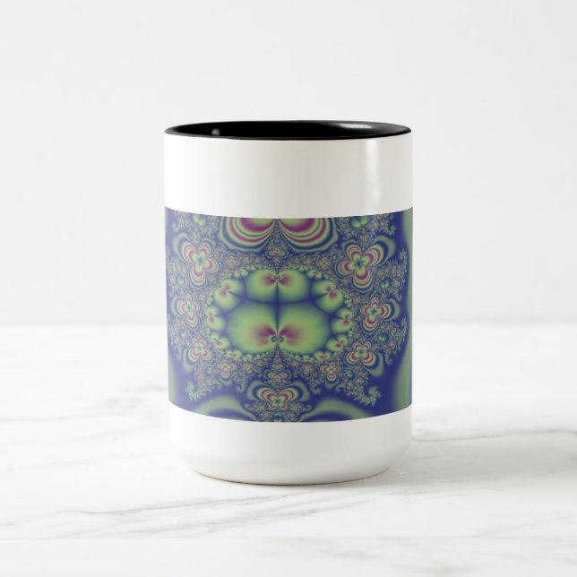 Flori Zweifarbige Tasse (Mittel)