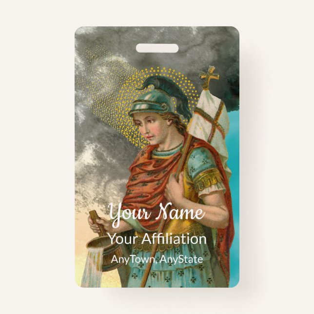 Florian mit Eimer (Rauch; M 019) Ausweis (Vorderseite)