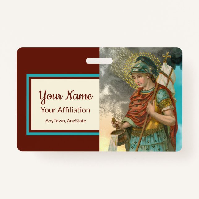 Florian mit Eimer (Rauch; M 019) Ausweis (Vorderseite)