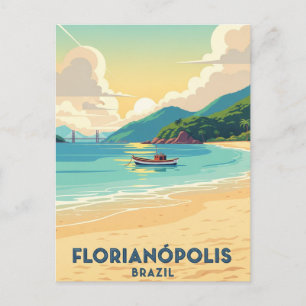Florianópolis Brasilien Postkarte