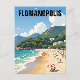 Florianópolis Brasilien Postkarte